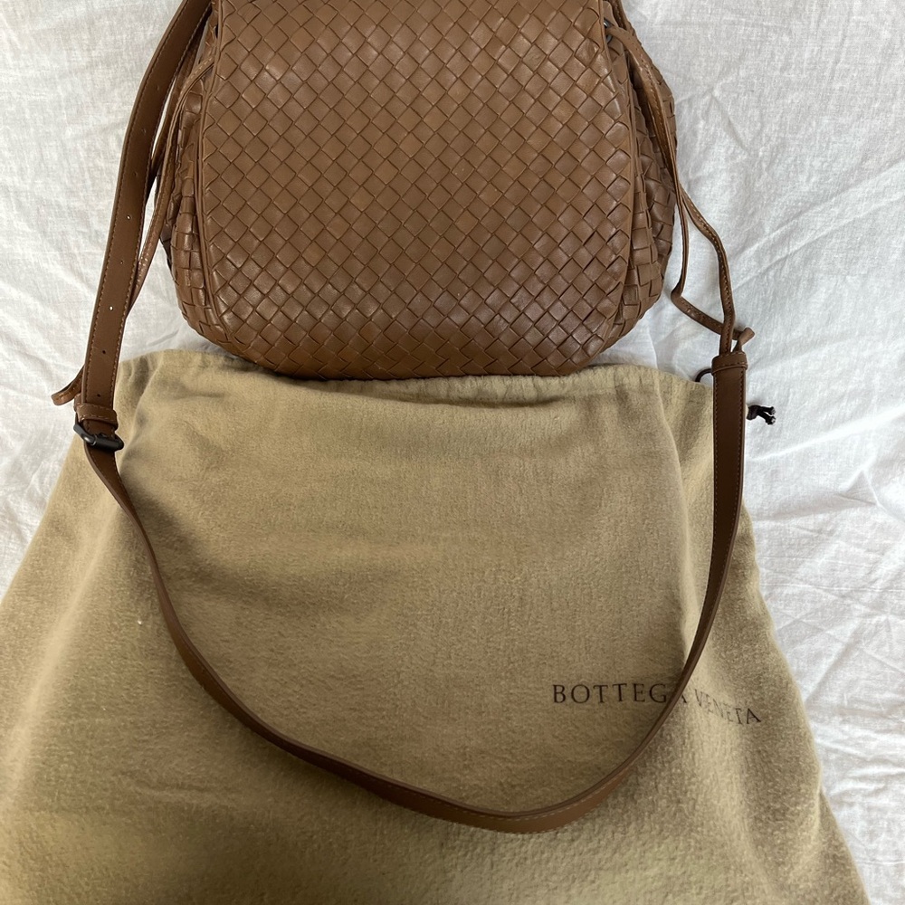 Bottega Veneta Brown Leather Shoulder Bag